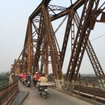 Long Bien Bridge in Hanoi