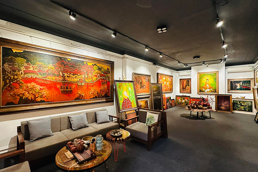 Hanoi Art Tours - Nguyen Art Gallery Art Tours in Hanoi